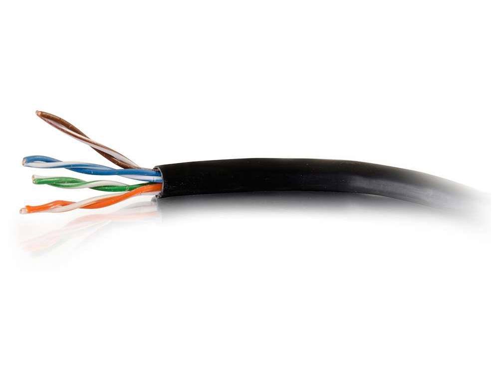 Black Bulk CAT 6 UTP Cable 1000 ft A681301
