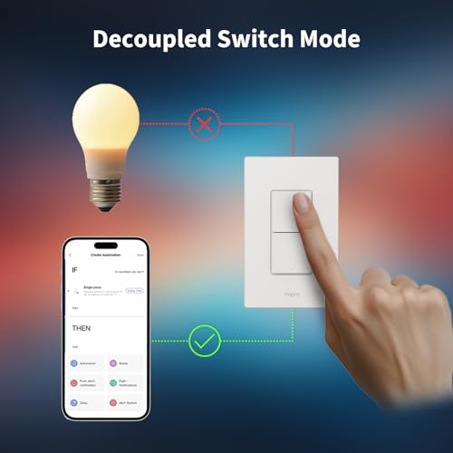 Smart Light Switch 2 Buttons 2 Channels R2731