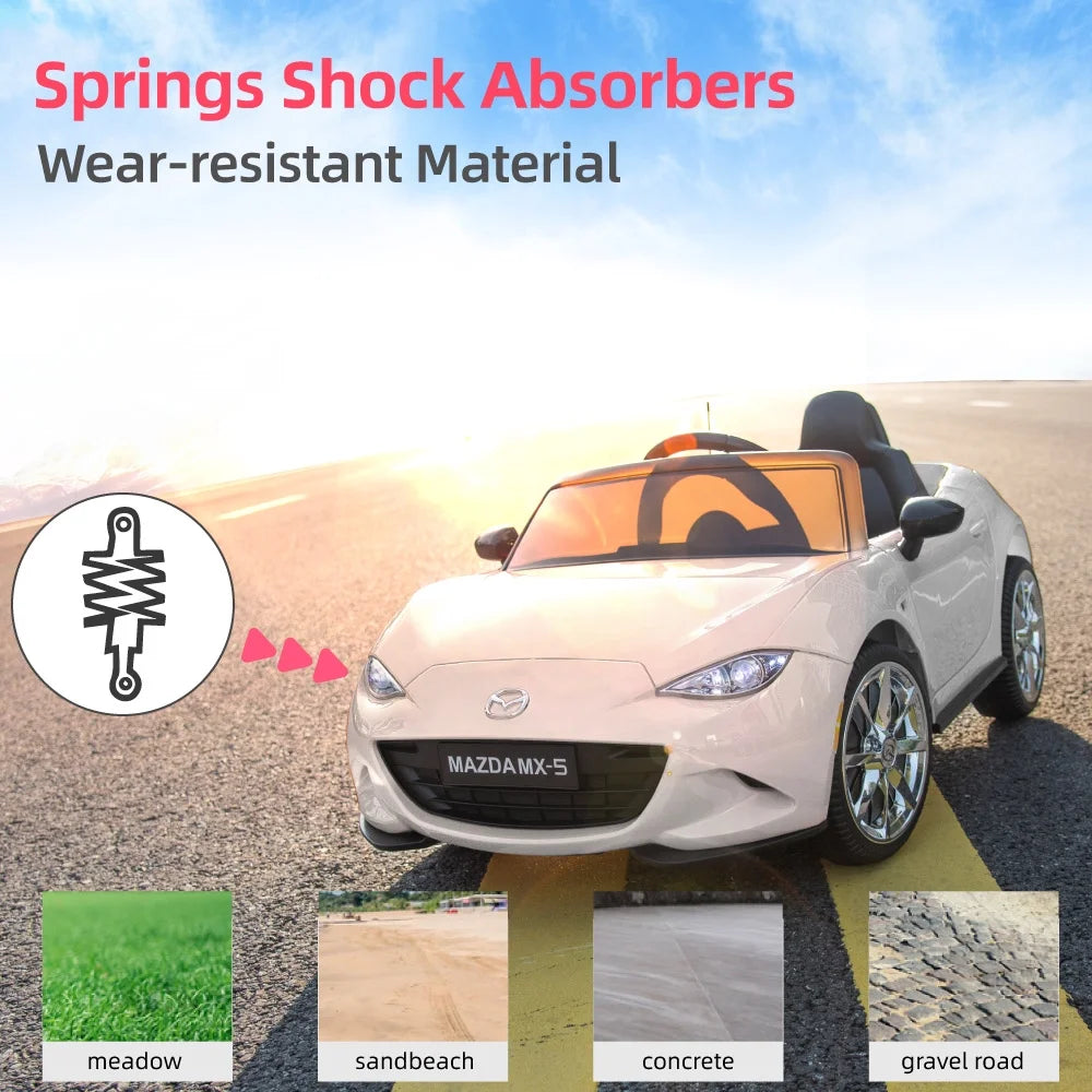 12V Electric Car for Kids with Parental Remote Control A8254