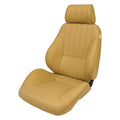 Beige Vinyl Racing Seat Y281