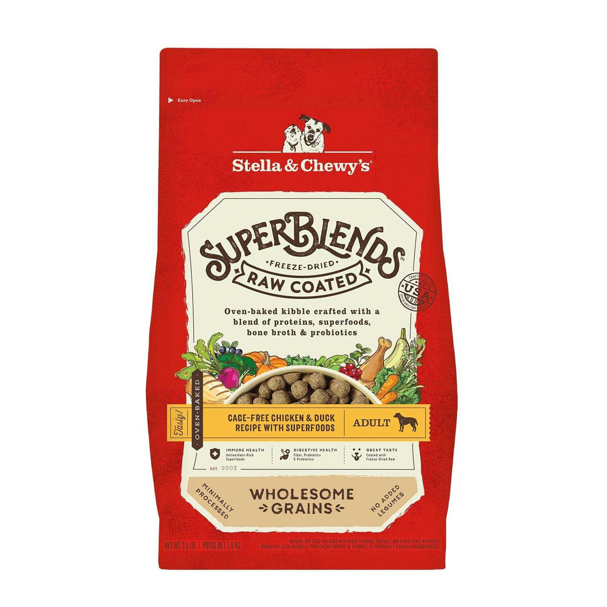 Cage Free Chicken & Duck Recipe with Superfoods S1854