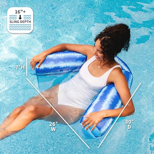 Pool Float with Armrests, Cup Holder T380