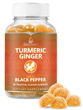 Turmeric Curcumin with Black Pepper & Ginger 60 Gummies E534