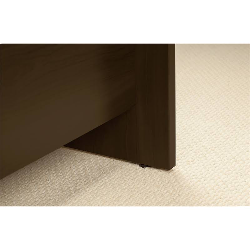 Mocha Cherry Desk Shell with Return M486065