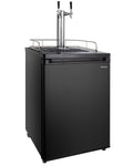 24" Wide Dual Tap Black Kegerator O11026