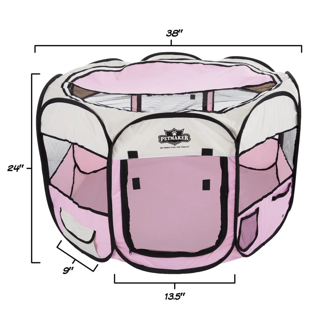 Pop-Up Dog Kennel with Carry Bag Y1070