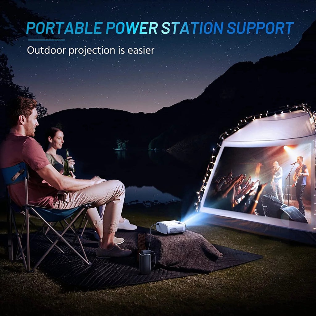 Mini Projector 1080P HD LED 200" Display P498