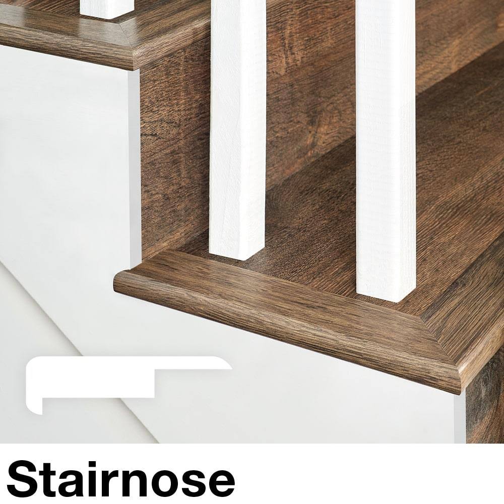 2.37-in x 78.7-in Prefinished Stair Nosing Q413463