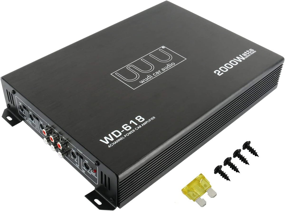 1500W 4 Channel Car Audio Amplifier X904385