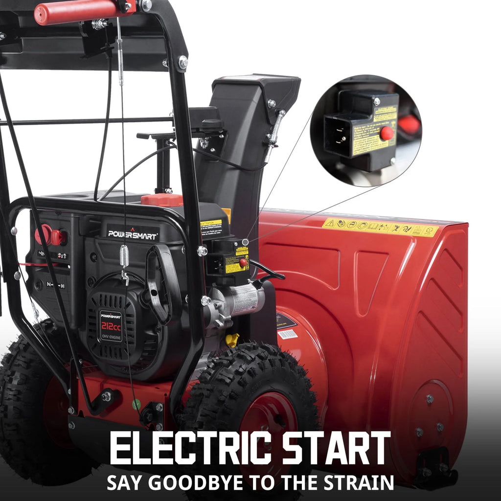 24 in. Two-Stage 212CC Self-Propelled Gas Snow Blower M298