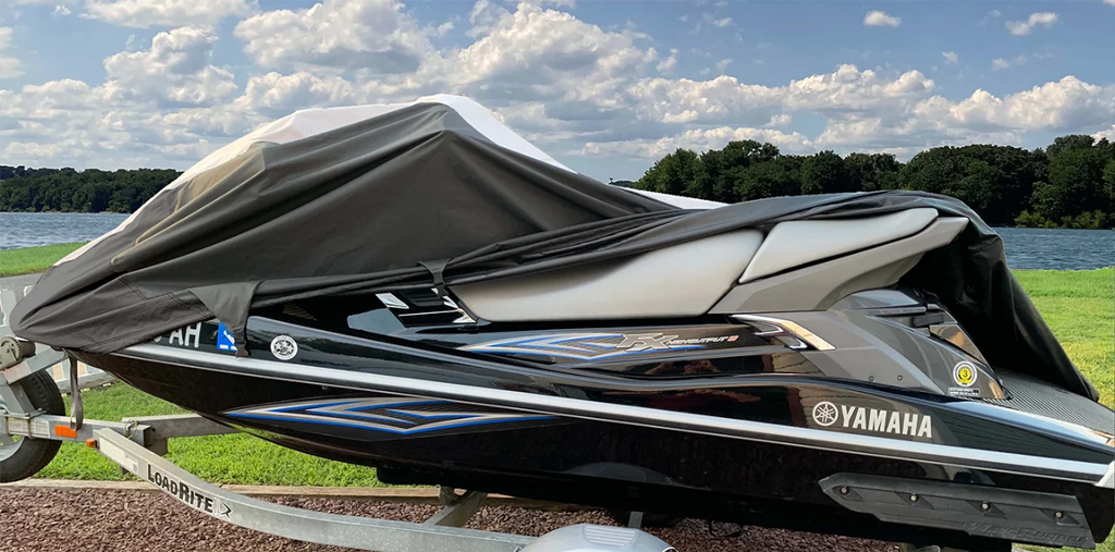 JETSKI Cover Compatible for Yamaha Wave Runner 800 1997-2000 Watercraft Jet Ski PWC Cover 1-2 Seater H3127