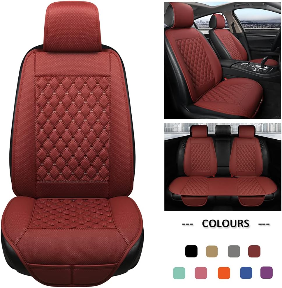 Blue Diamond Pattern Car Seat Covers P83255