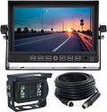 Wired 7 LCD Monitor Backup Camera System with Night Vision IP69K Waterproof Camera N4115