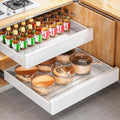 2Pack White 21Deep Slide out Drawers Cabinet Organizer H59394