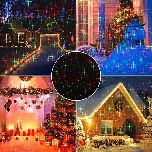 Red and Green Starry Projection Light W2537
