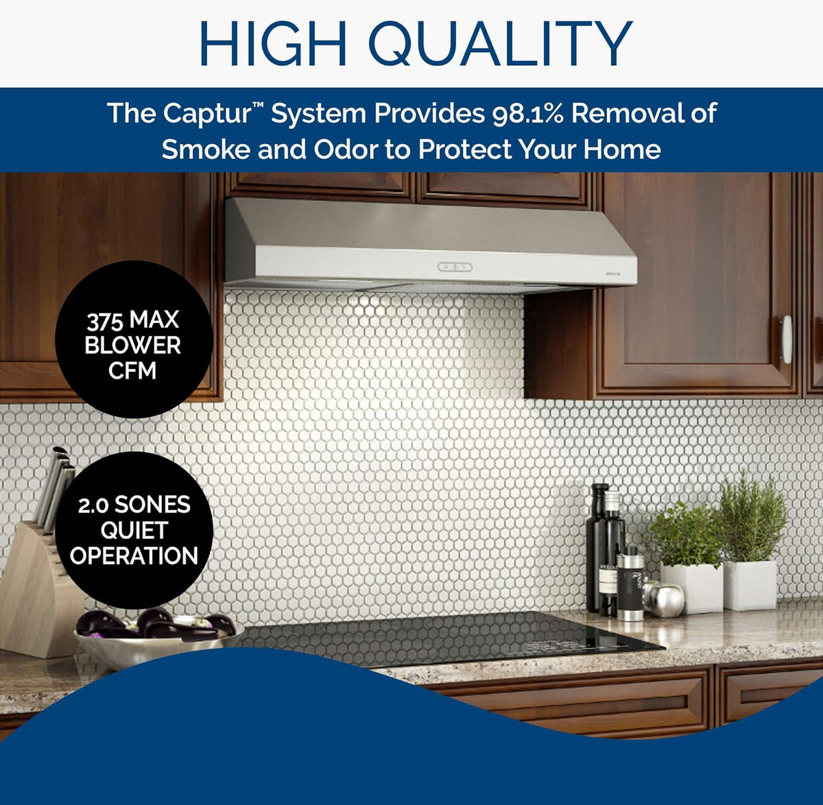 Stainless Steel Convertible Range Hood E39063