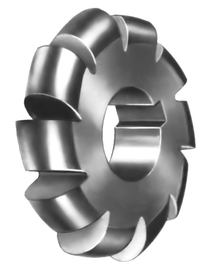 High Speed Steel Convex Cutter 0.875 Dia of Circle x 6 Dia. x 1.25 Hole M9423