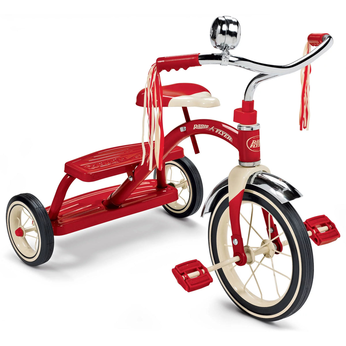 Classic Red Dual Deck Tricycle L203216