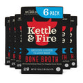 6 Pack Reduced Sodium Beef Bone Broth W2588