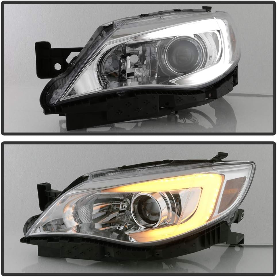 Chrome LED Projector Headlights K476609
