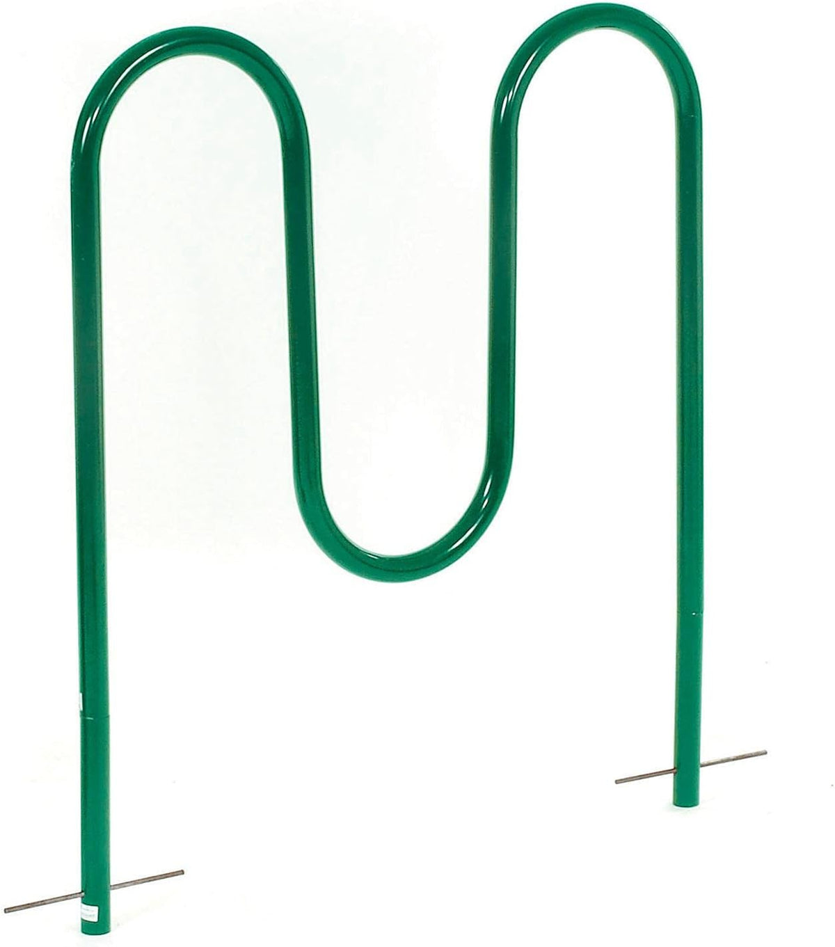 Green Below Ground Mount 5-Bike Capacity Bike Rack S5859