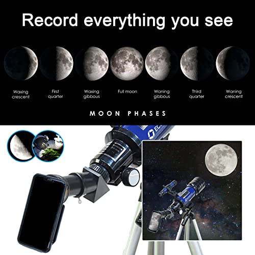 70mm Refractor Telescope with Adjustable Tripod W51981
