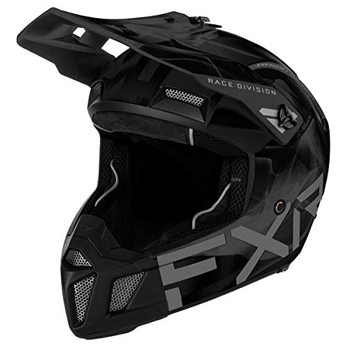 Black Snowmobile Helmet K834315