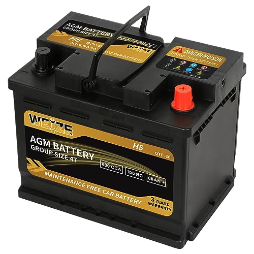 BCI Group 24F AGM Automotive Battery, 120RC, 710CCA L27682