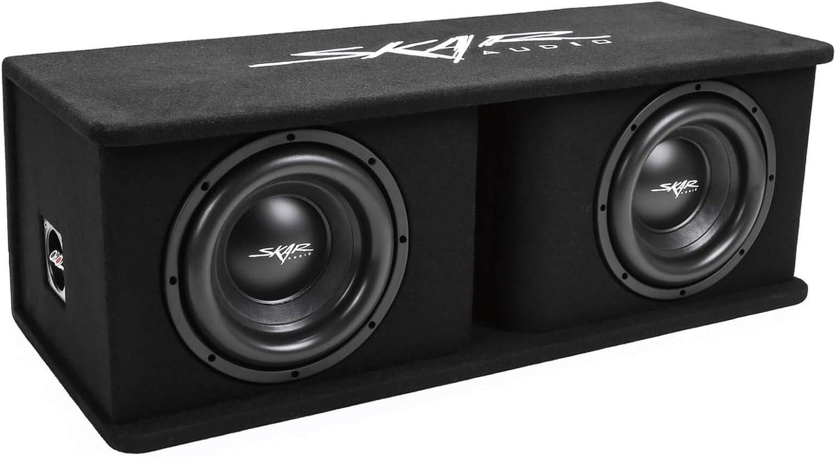 Dual 12" Subwoofer Bass Package with Loaded Enclosure and Amplifier L951950