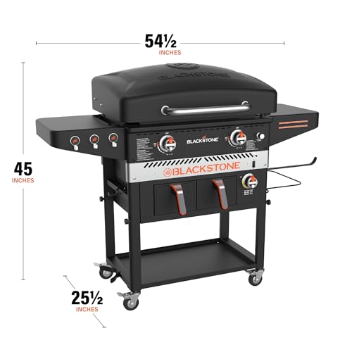28 inch Black Stainless Steel Gas Griddle with Hood F401