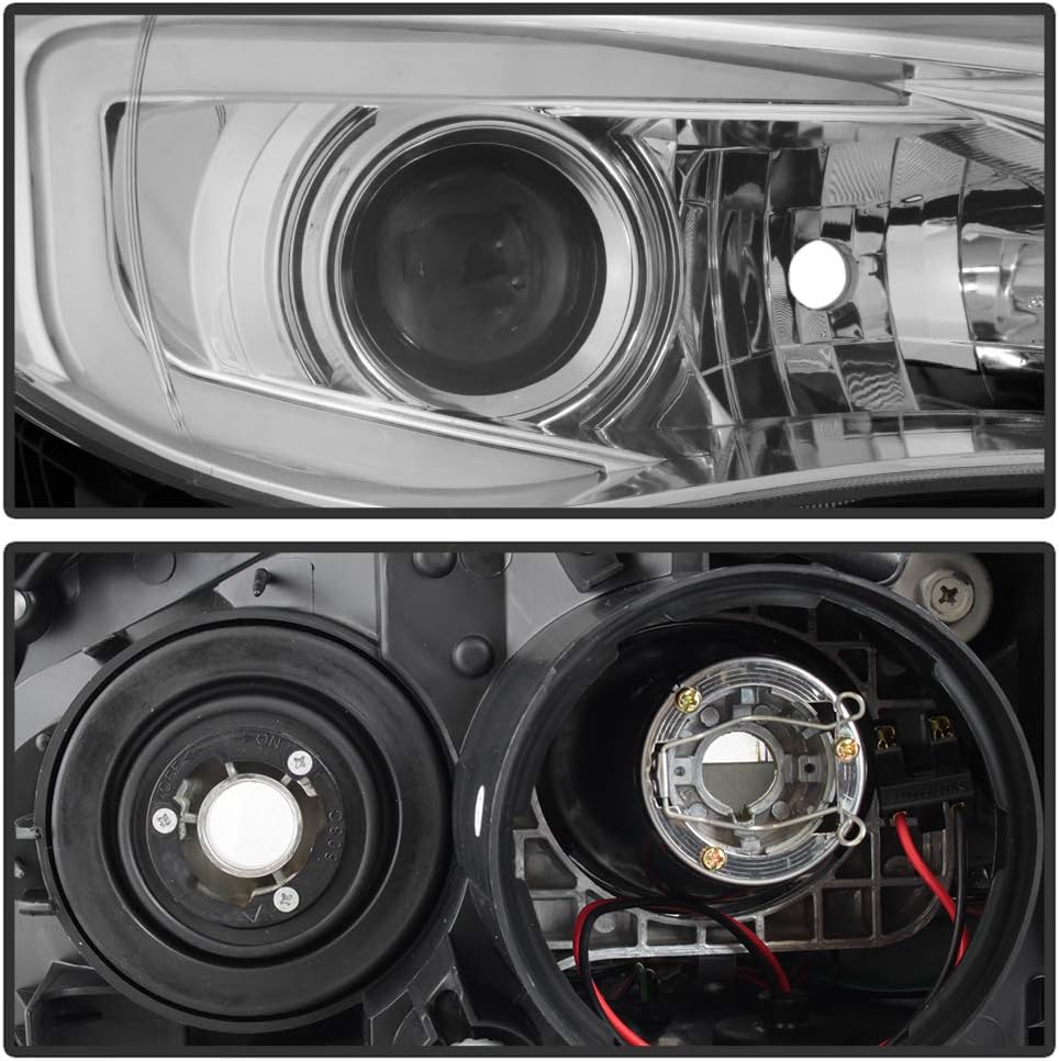 Chrome LED Projector Headlights K476609