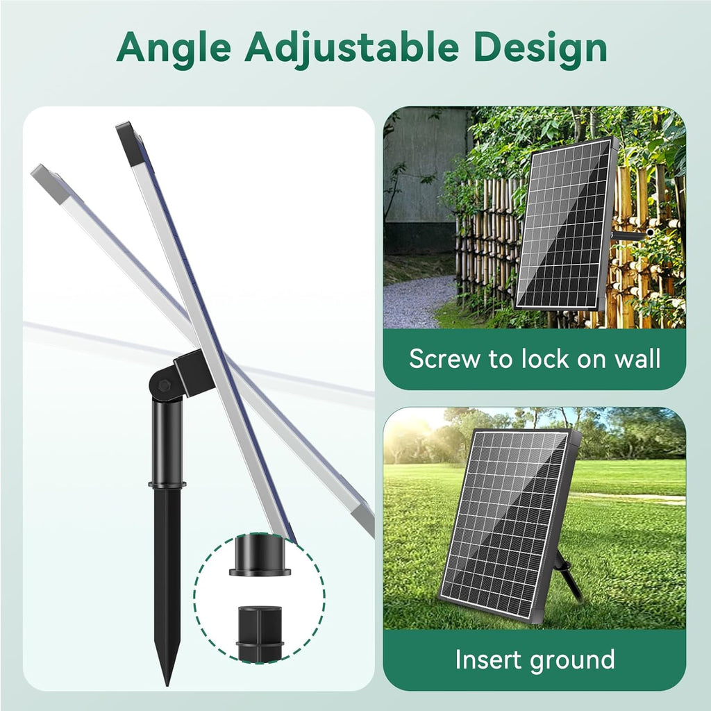 25W Solar Fountain Pump 410GPH with 16.5FT Cord F2562