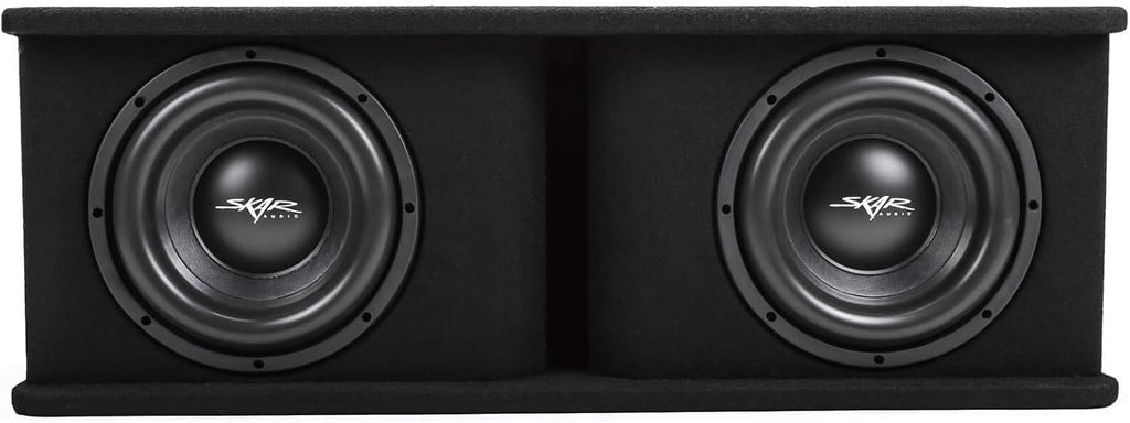 Dual 12" Subwoofer Bass Package with Loaded Enclosure and Amplifier L951950