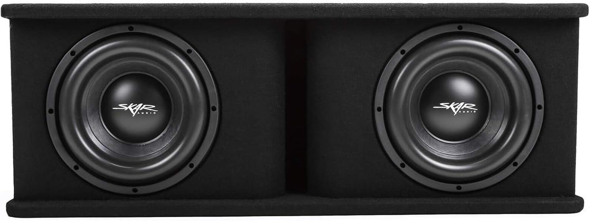 Dual 12" Subwoofer Bass Package with Loaded Enclosure and Amplifier L951950