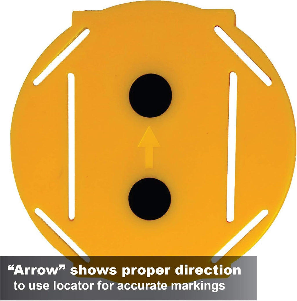 Multi Mark Drywall Cutout Locator Tool with Magnetic Targets and Locator Kit R541785