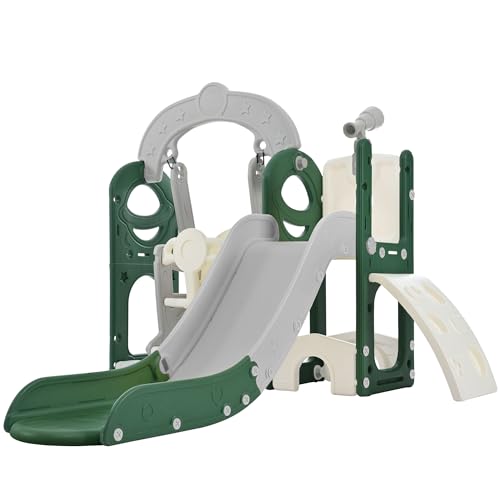 Toddler Slide with Swing Playset V70034