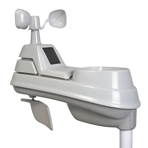 White 5-in-1 Weather Sensor with Rain Gauge V601