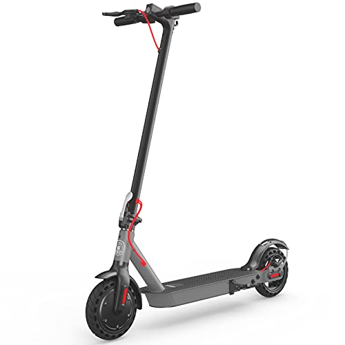 Electric Scooter, 350-500W Motor, 8.5"-10" Solid Tires, 17-40.4 Miles Range, 19 Mph Folding L478868