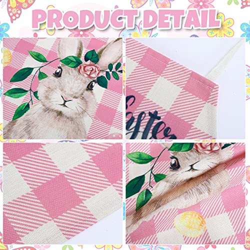 4Pcs Pink Christmas Kitchen Cooking Aprons R55779