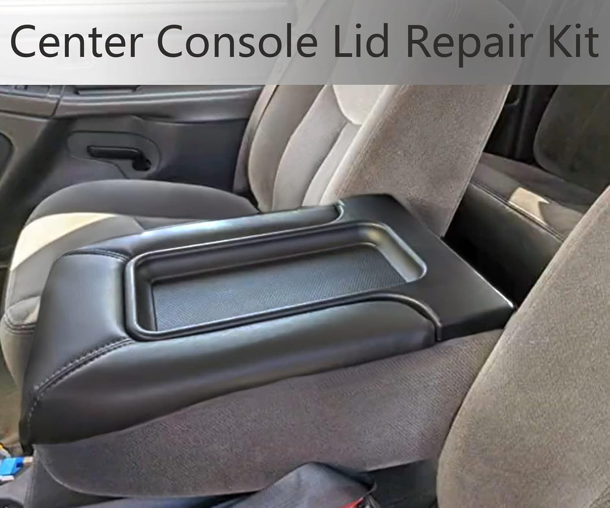 Center Console Lid Repair Kit Black Pack of 2 F59561