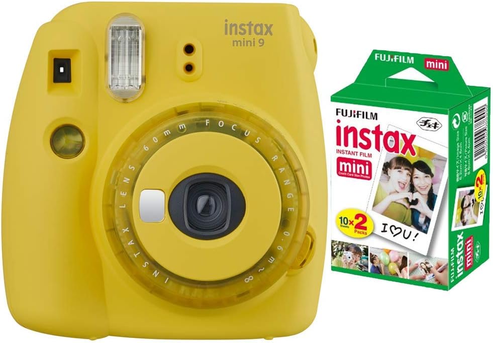 Flamingo Pink Instant Camera and Film Twin Pack N75704