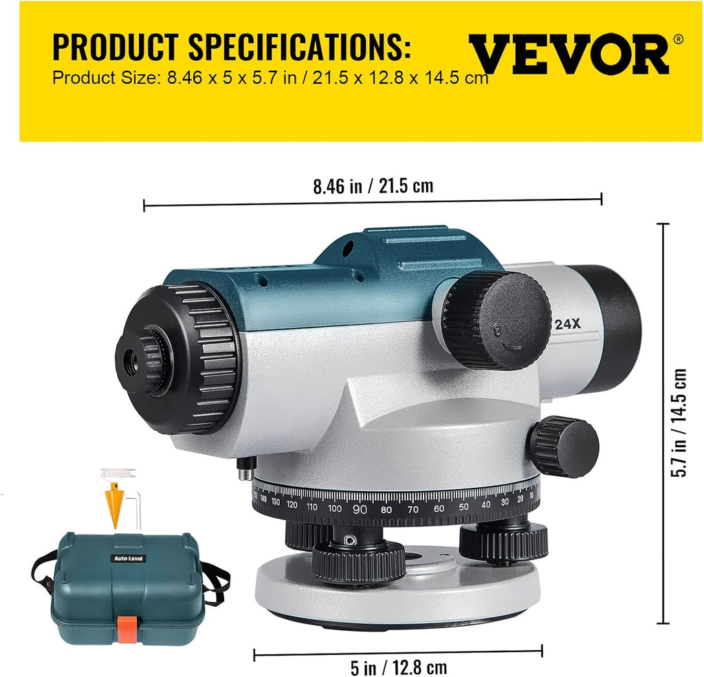 Automatic Optical Level 24X High Precision IP54 Waterproof R289374