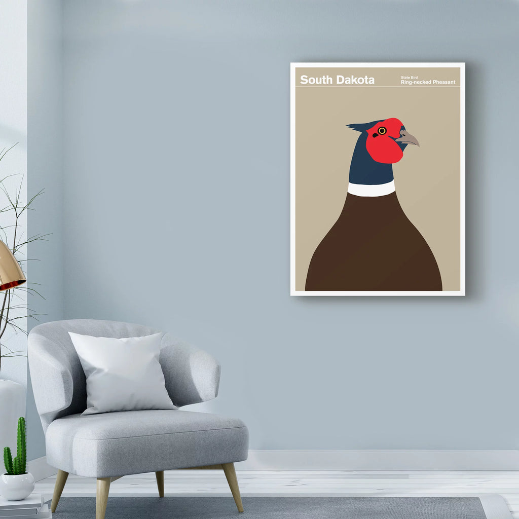 South Dakota Pheasant Canvas Art S794621