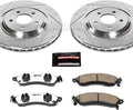 Front Z26 Carbon Fiber Brake Pads with Drilled & Slotted Brake Rotors Kit M865976