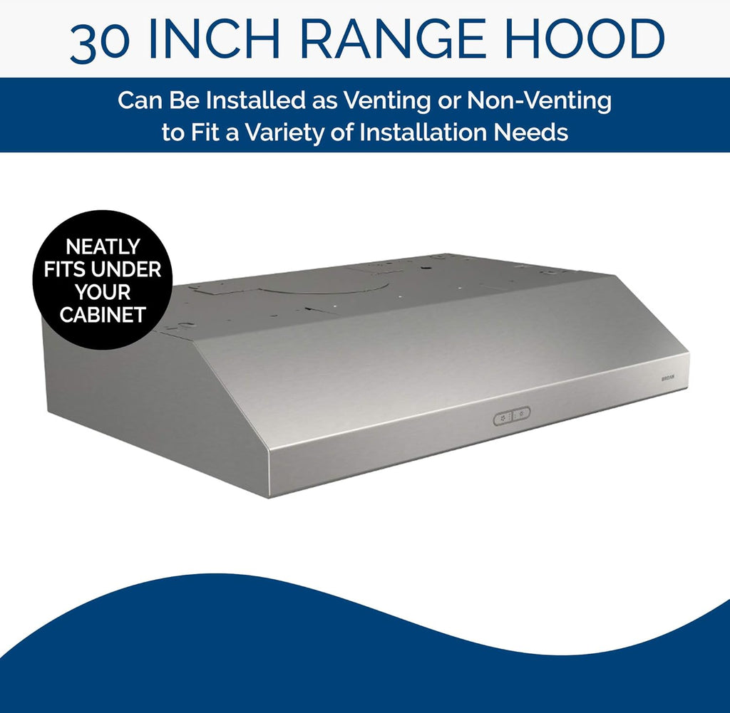 Stainless Steel Convertible Range Hood E39063