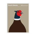 South Dakota Pheasant Canvas Art S794621