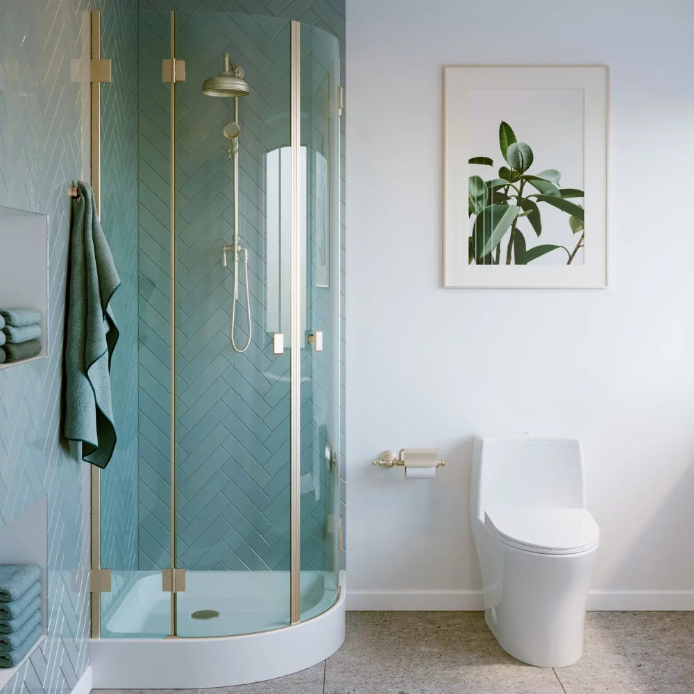 32 x 32 Acrylic White Neo-angle Shower Base N5965