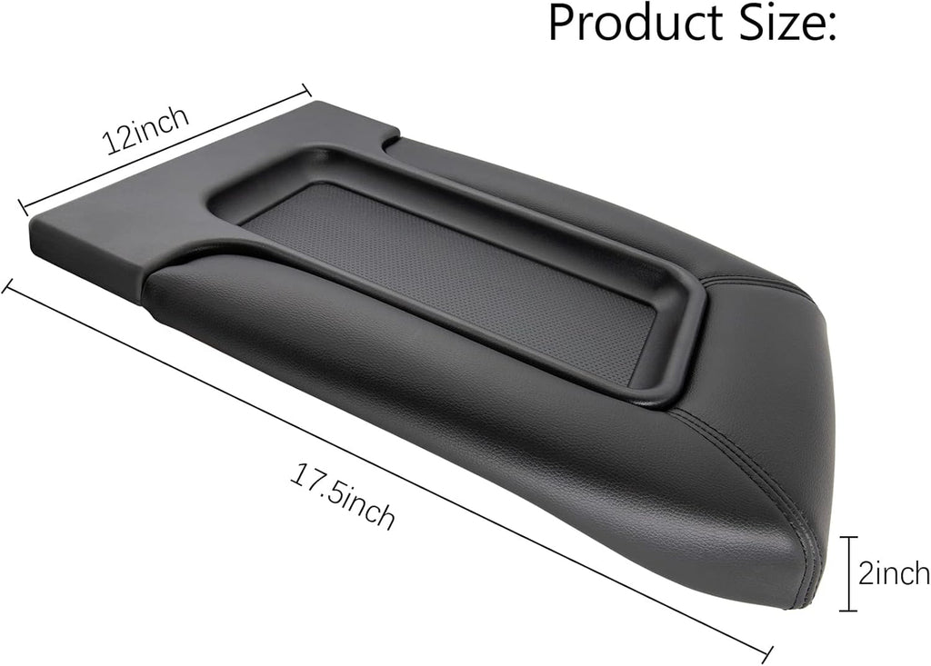 Center Console Lid Repair Kit Black Pack of 2 F59561