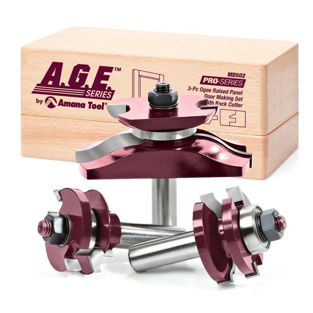 Carbide Tipped Router Bit Set E188435
