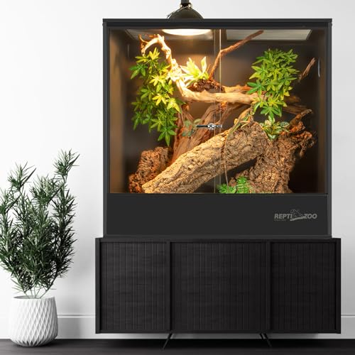 30 Gallon PVC Tall Reptile Terrarium with Sliding Door B728